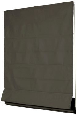 Intensions Roman Blind - 2.6ft - Dark Brown.